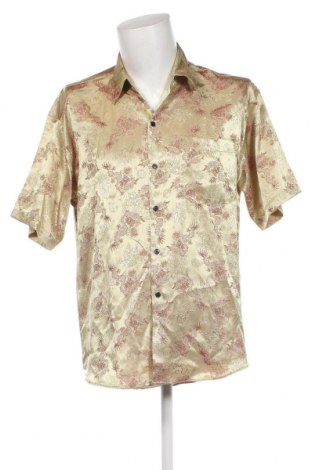 Мъжка риза, Размер M, Цвят Златист, Цена 17,40 лв.