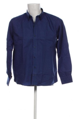 Ανδρικό πουκάμισο, Μέγεθος L, Χρώμα Μπλέ, Τιμή 7,82 €