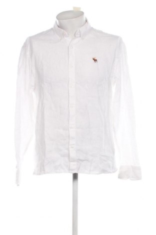 Ανδρικό πουκάμισο Abercrombie & Fitch, Μέγεθος M, Χρώμα Λευκό, Τιμή 38,35 €