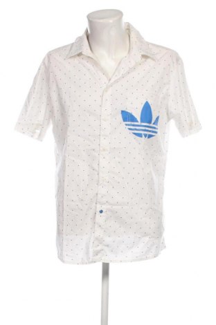 Herrenhemd Adidas, Größe L, Farbe Weiß, Preis 15,00 €