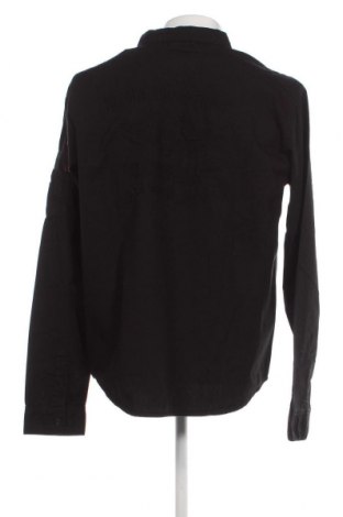 Ανδρικό πουκάμισο Alpha Industries, Μέγεθος XL, Χρώμα Μαύρο, Τιμή 63,92 €