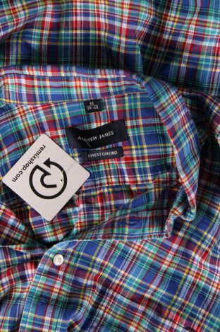 Ανδρικό πουκάμισο Andrew James, Μέγεθος M, Χρώμα Πολύχρωμο, Τιμή 7,14 €