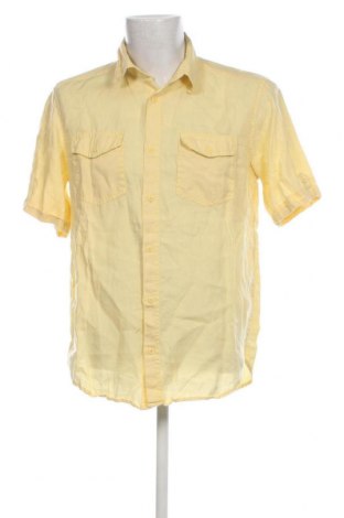 Herrenhemd Angelo Litrico, Größe M, Farbe Gelb, Preis € 14,83
