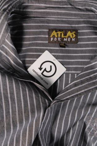Herrenhemd Atlas For Men, Größe XXL, Farbe Grau, Preis € 9,00