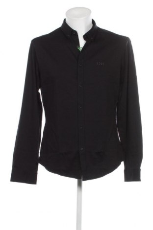 Ανδρικό πουκάμισο BOSS, Μέγεθος M, Χρώμα Μαύρο, Τιμή 111,34 €