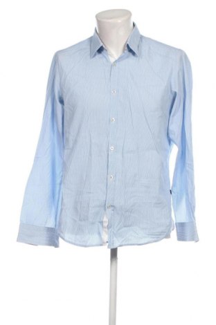 Ανδρικό πουκάμισο BOSS, Μέγεθος M, Χρώμα Μπλέ, Τιμή 46,02 €