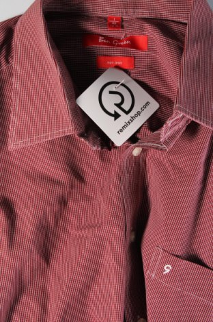 Herrenhemd Ben Green, Größe L, Farbe Rot, Preis 4,04 €