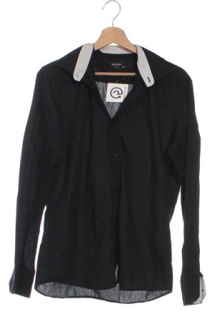 Ανδρικό πουκάμισο Bertoni, Μέγεθος M, Χρώμα Μαύρο, Τιμή 19,07 €