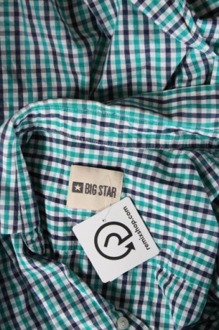 Ανδρικό πουκάμισο Big Star, Μέγεθος M, Χρώμα Πολύχρωμο, Τιμή 10,76 €