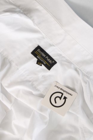 Ανδρικό πουκάμισο Boston, Μέγεθος S, Χρώμα Λευκό, Τιμή 14,91 €