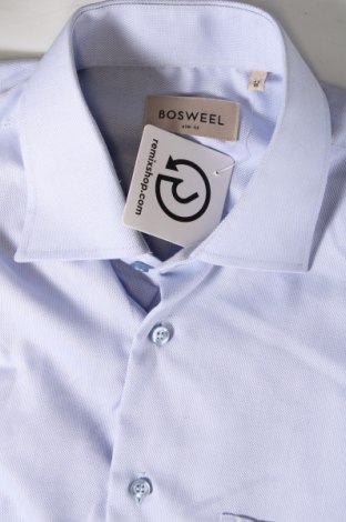 Мъжка риза Bosweel, Размер L, Цвят Син, Цена 33,93 лв.