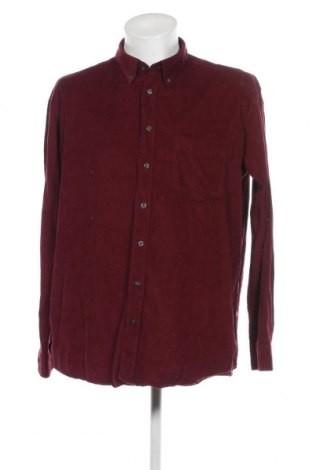 Ανδρικό πουκάμισο Camargue, Μέγεθος XL, Χρώμα Κόκκινο, Τιμή 7,89 €