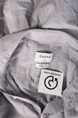 Мъжка риза Canda, Размер L, Цвят Сив, Цена 6,38 лв.