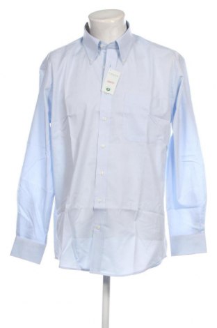Ανδρικό πουκάμισο Canda, Μέγεθος L, Χρώμα Μπλέ, Τιμή 9,87 €