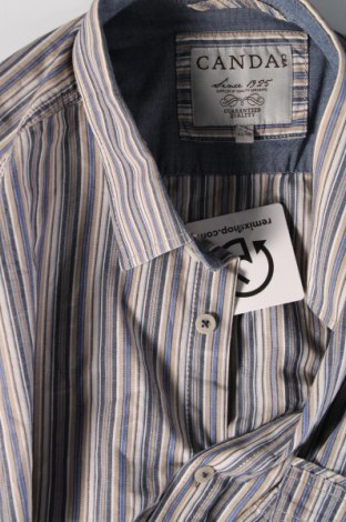 Ανδρικό πουκάμισο Canda, Μέγεθος 3XL, Χρώμα Πολύχρωμο, Τιμή 17,04 €
