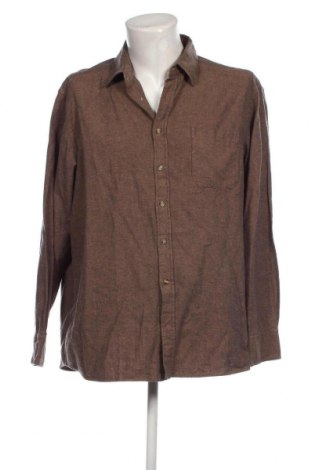 Мъжка риза Charles Vogele, Размер XXL, Цвят Кафяв, Цена 17,60 лв.