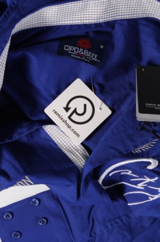 Pánska košeľa  Cipo & Baxx, Veľkosť M, Farba Modrá, Cena  13,10 €