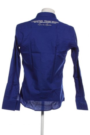 Pánska košeľa  Cipo & Baxx, Veľkosť M, Farba Modrá, Cena  10,32 €