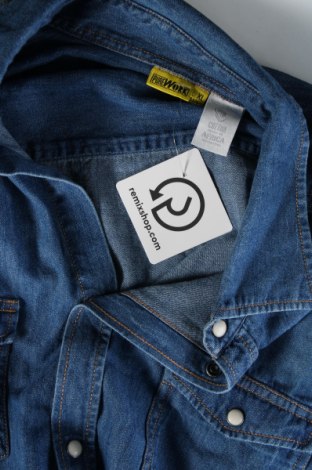Herrenhemd Cotton Made In Africa, Größe XL, Farbe Blau, Preis 12,11 €