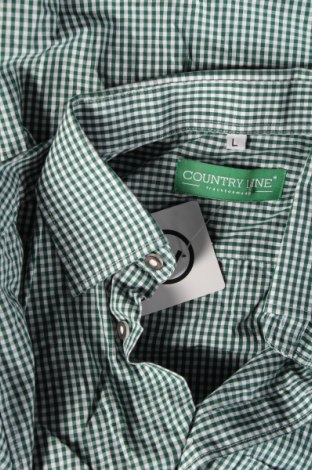 Ανδρικό πουκάμισο Country Line, Μέγεθος L, Χρώμα Πράσινο, Τιμή 12,62 €