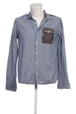 Herrenhemd Cropp, Größe M, Farbe Blau, Preis 6,09 €