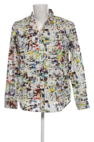 Ανδρικό πουκάμισο Desigual, Μέγεθος L, Χρώμα Πολύχρωμο, Τιμή 38,35 €