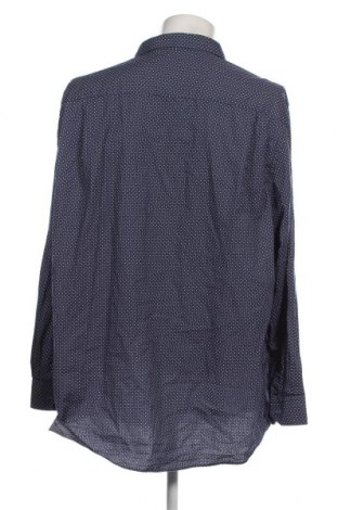 Ανδρικό πουκάμισο Dressmann, Μέγεθος 4XL, Χρώμα Μπλέ, Τιμή 21,03 €