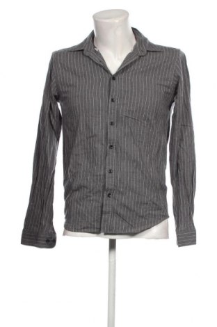 Мъжка риза Dressmann, Размер M, Цвят Сив, Цена 14,28 лв.