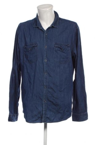 Ανδρικό πουκάμισο Edc By Esprit, Μέγεθος XXL, Χρώμα Μπλέ, Τιμή 12,62 €