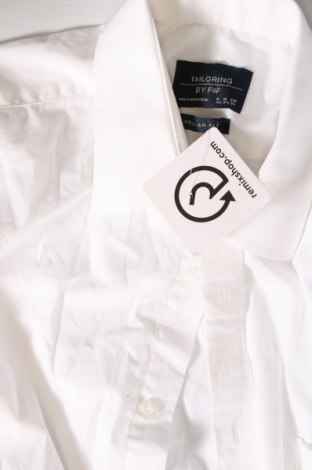 Herrenhemd F&F, Größe M, Farbe Weiß, Preis 15,38 €