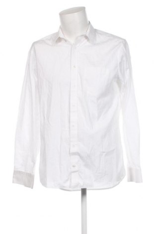 Herrenhemd F&F, Größe M, Farbe Weiß, Preis 15,38 €