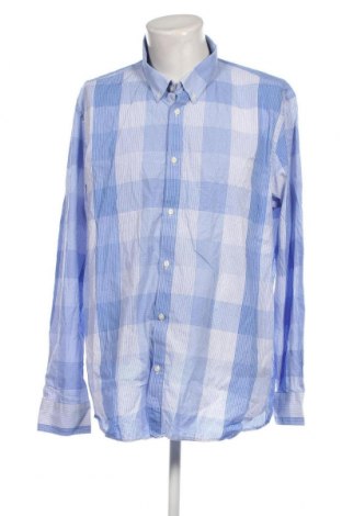 Ανδρικό πουκάμισο Giovani, Μέγεθος 3XL, Χρώμα Μπλέ, Τιμή 17,04 €