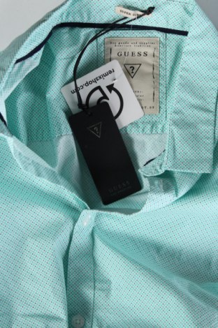 Ανδρικό πουκάμισο Guess, Μέγεθος XL, Χρώμα Πράσινο, Τιμή 76,39 €