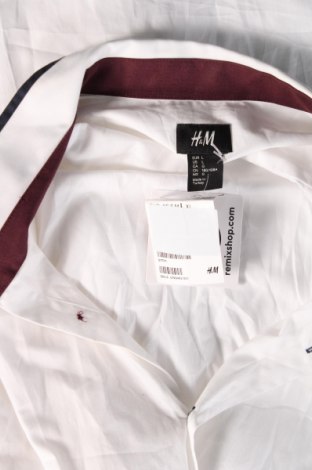 Męska koszula H&M, Rozmiar L, Kolor Biały, Cena 88,28 zł