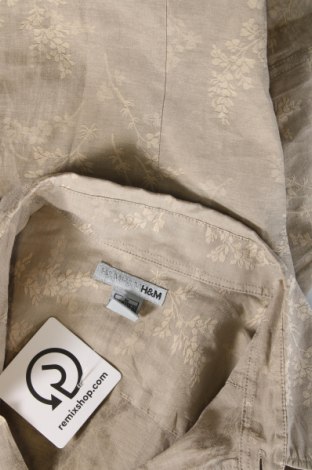 Herrenhemd H&M, Größe M, Farbe Beige, Preis 20,18 €