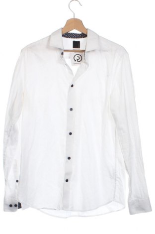 Мъжка риза H&M, Размер M, Цвят Бял, Цена 29,33 лв.