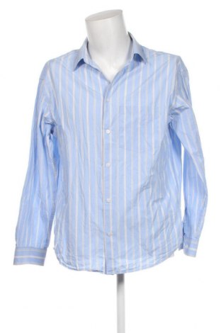 Ανδρικό πουκάμισο H&M, Μέγεθος L, Χρώμα Μπλέ, Τιμή 9,30 €