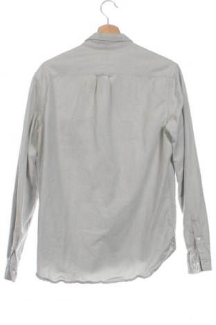 Ανδρικό πουκάμισο H&M L.O.G.G., Μέγεθος S, Χρώμα Γκρί, Τιμή 9,30 €