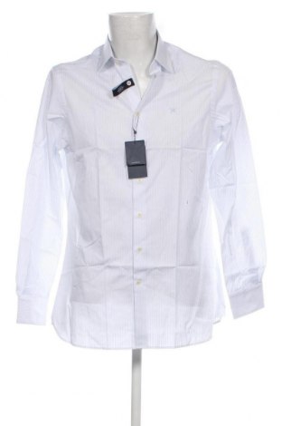 Ανδρικό πουκάμισο Hackett, Μέγεθος M, Χρώμα Λευκό, Τιμή 49,79 €