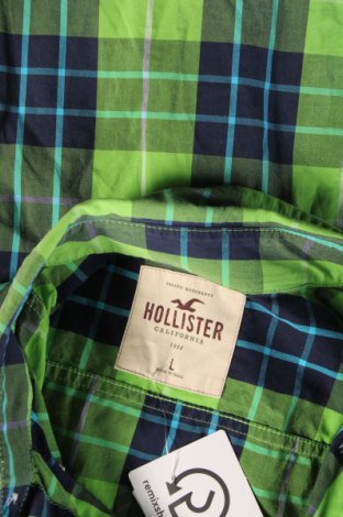 Мъжка риза Hollister, Размер L, Цвят Многоцветен, Цена 34,00 лв.