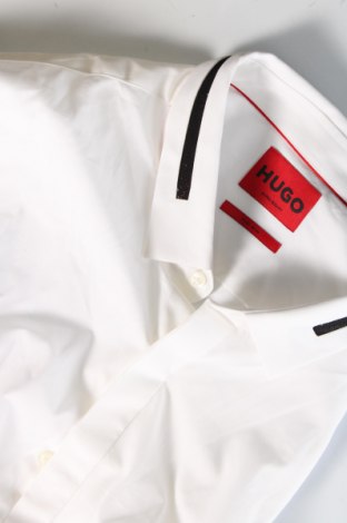 Ανδρικό πουκάμισο Hugo Boss, Μέγεθος M, Χρώμα Λευκό, Τιμή 111,34 €