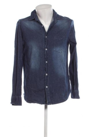Ανδρικό πουκάμισο Identic, Μέγεθος M, Χρώμα Μπλέ, Τιμή 3,77 €