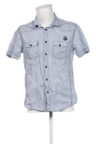 Ανδρικό πουκάμισο Jack & Jones, Μέγεθος L, Χρώμα Μπλέ, Τιμή 9,91 €