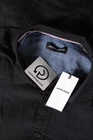 Ανδρικό πουκάμισο Jack & Jones, Μέγεθος L, Χρώμα Μπλέ, Τιμή 21,83 €