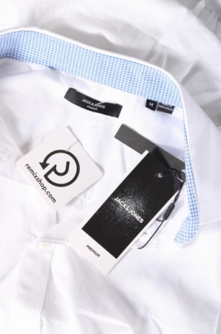 Ανδρικό πουκάμισο Jack & Jones, Μέγεθος M, Χρώμα Λευκό, Τιμή 39,69 €
