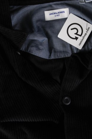 Ανδρικό πουκάμισο Jack & Jones, Μέγεθος 4XL, Χρώμα Μαύρο, Τιμή 37,71 €