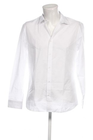 Мъжка риза Jack & Jones, Размер L, Цвят Бял, Цена 42,35 лв.