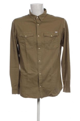 Мъжка риза Jack & Jones, Размер XL, Цвят Зелен, Цена 42,35 лв.