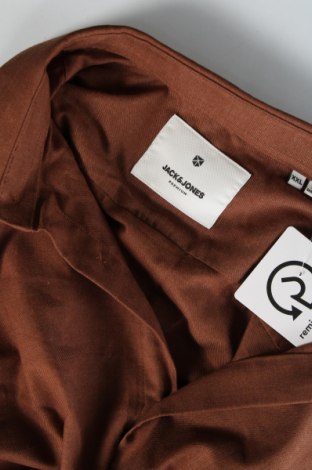Herrenhemd Jack & Jones PREMIUM, Größe XXL, Farbe Braun, Preis € 30,96