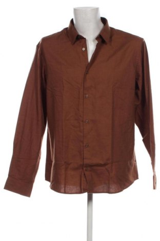 Ανδρικό πουκάμισο Jack & Jones PREMIUM, Μέγεθος XXL, Χρώμα Καφέ, Τιμή 30,96 €